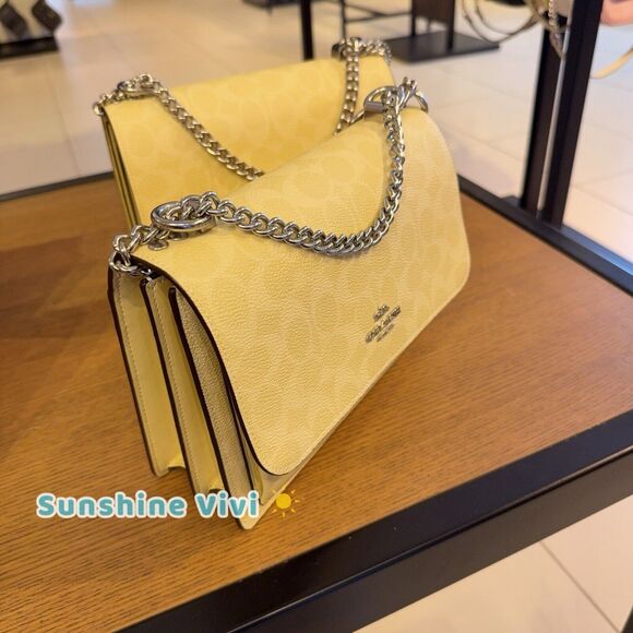 Coach Klare Crossbody shoulder Bag In | Mercari Coach Klare Crossbody Bag In Signature Canvas CAL29 Canvas SV/Hay